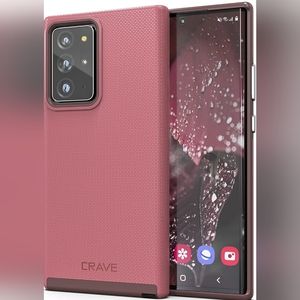 Crave Dual Guard for Galaxy Note 20 Ultra Case, Shockproof Protection Dual Layer